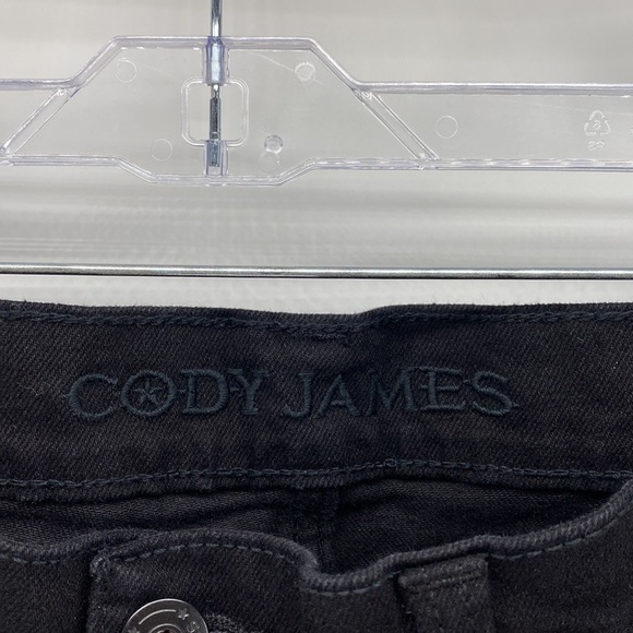 CODY JAMES BLACK NIGHT RIDER STRETCH STACKABLE STRAIGHT JEANS - Picture 3 of 8